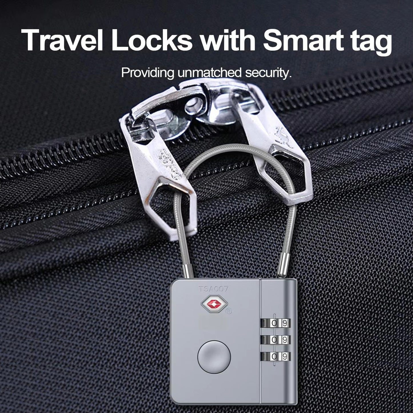 Travel Smartlock Padlock with Tracking