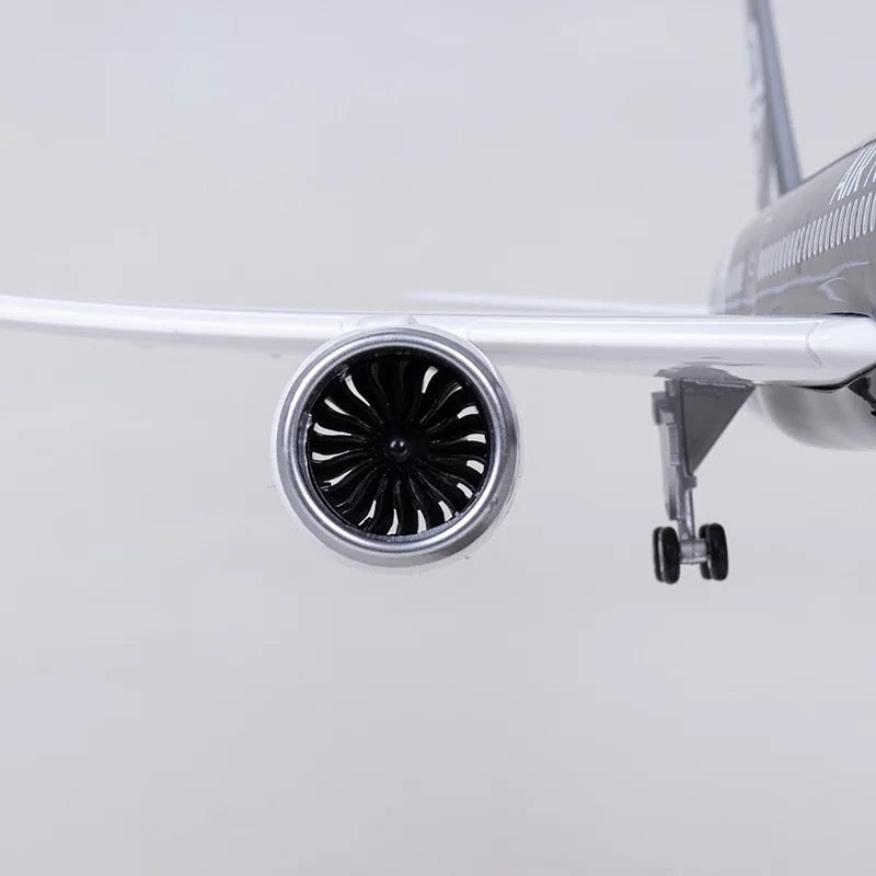 Air New Zealand 787-9 All Black Livery 47cm 1/160 LED & Non LED Model Plane