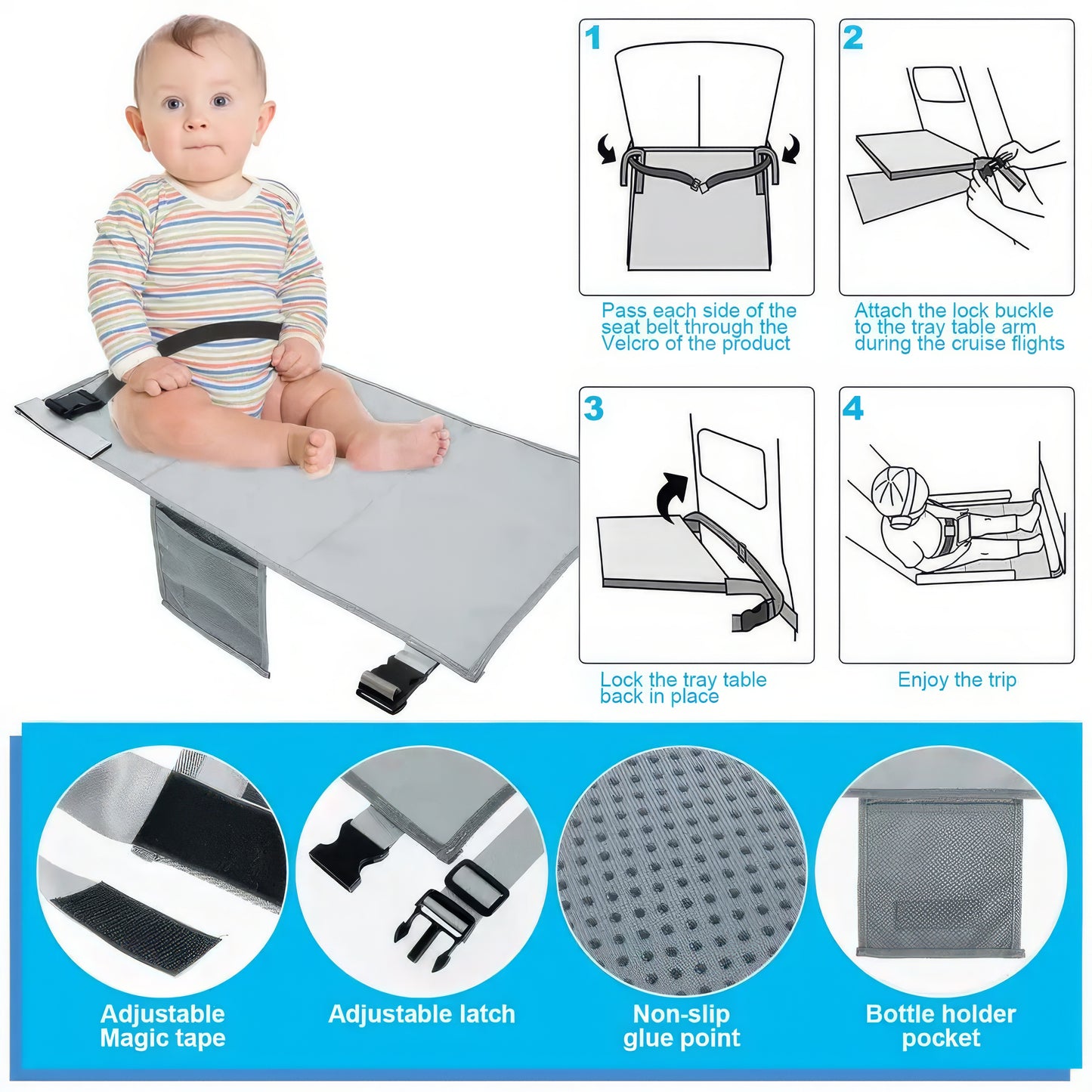 Toddlers Travel Bed