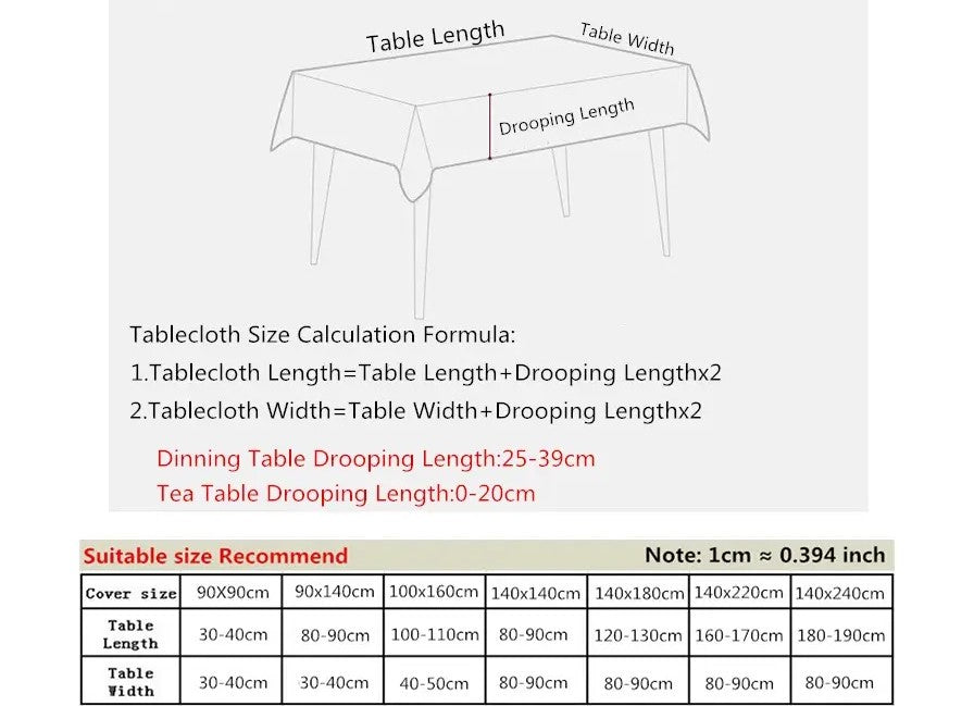 Newcastle Knights Rectangle Table Cloth Waterproof