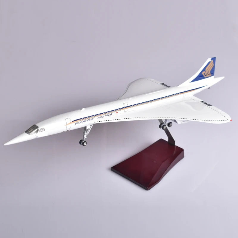 Singapore / British Airways Concorde 47cm 1/160 LED & Non LED Model Plane
