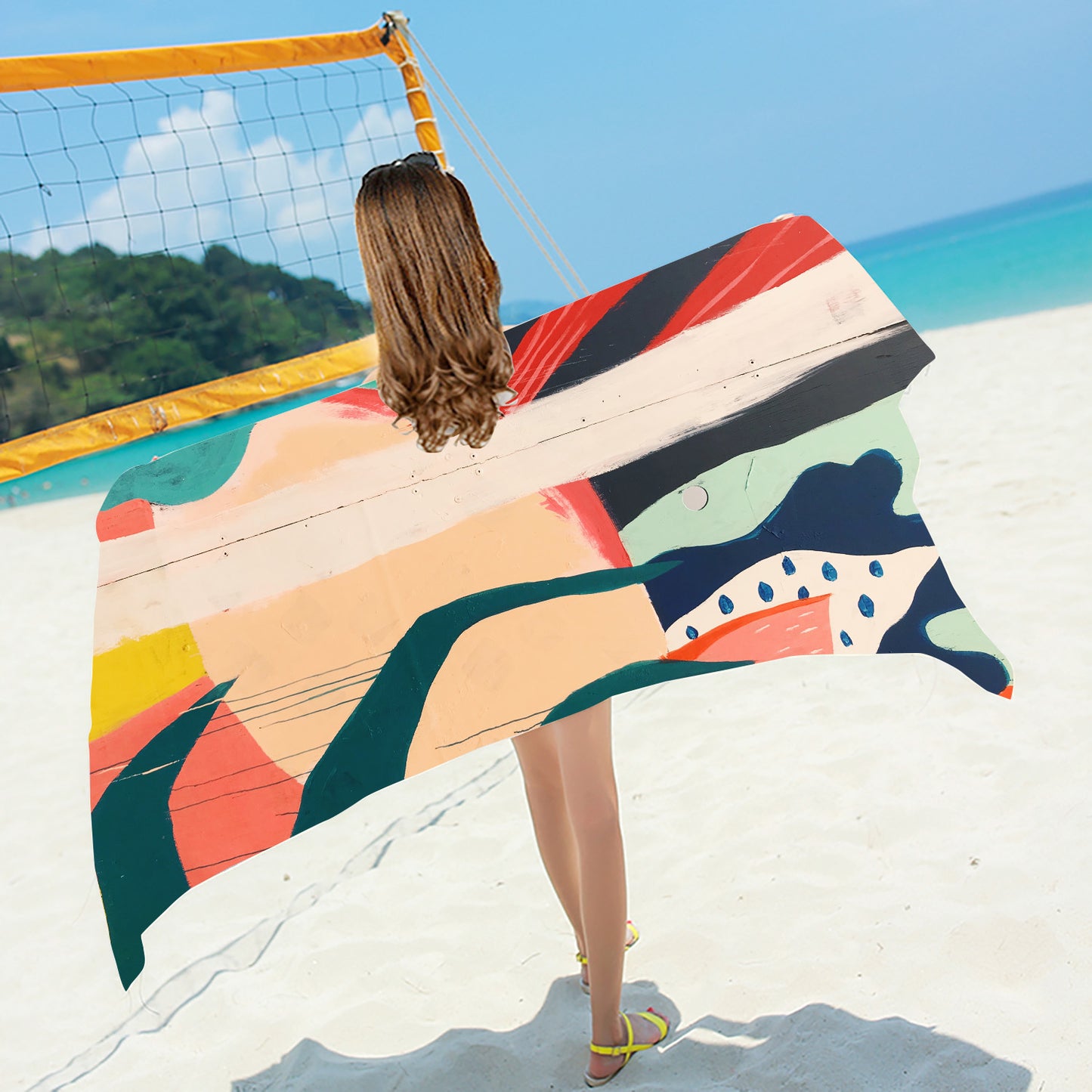 Abstract Beach / Bath Towel