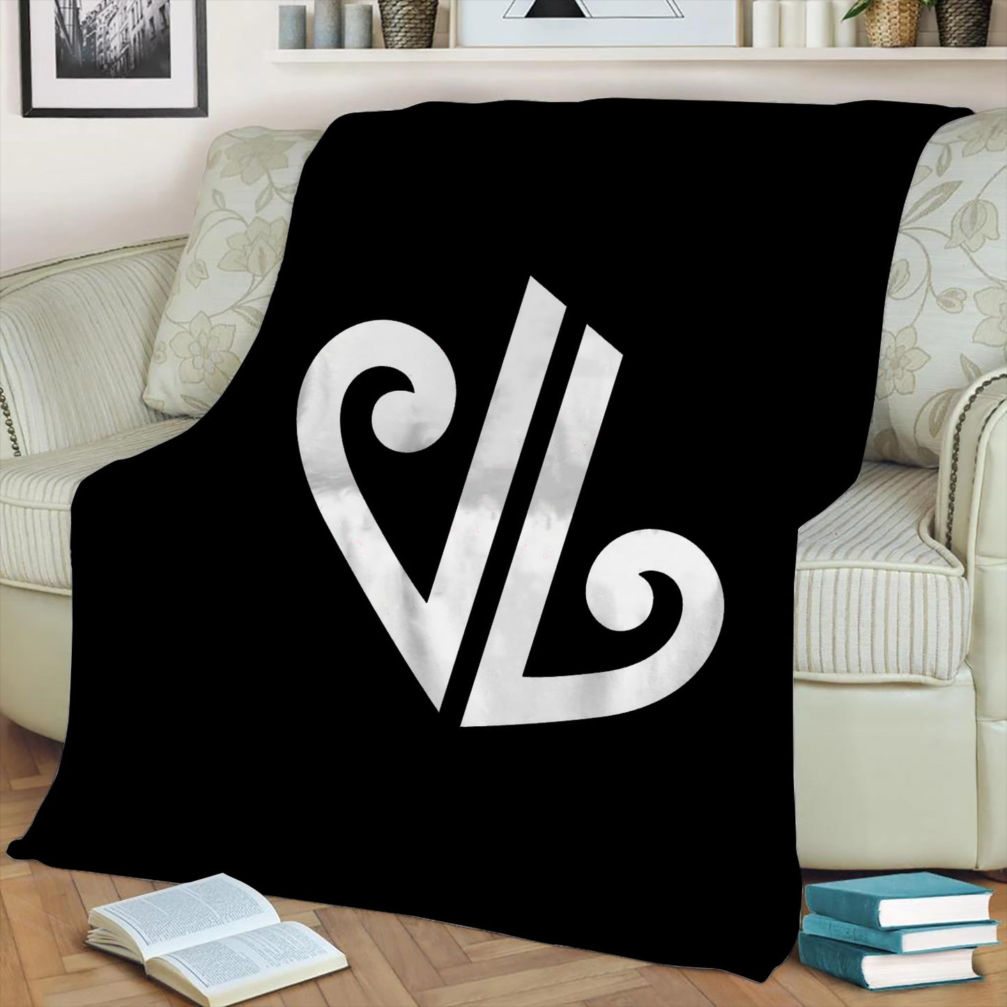 New Zealand Koru Fleece Throw Blanket