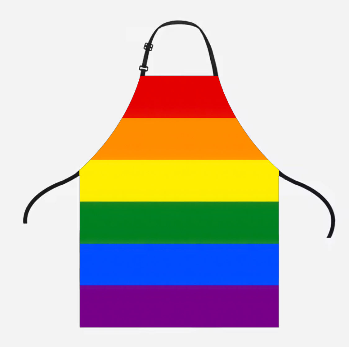 LGBTQ Rainbow Bbq & Kitchen Apron