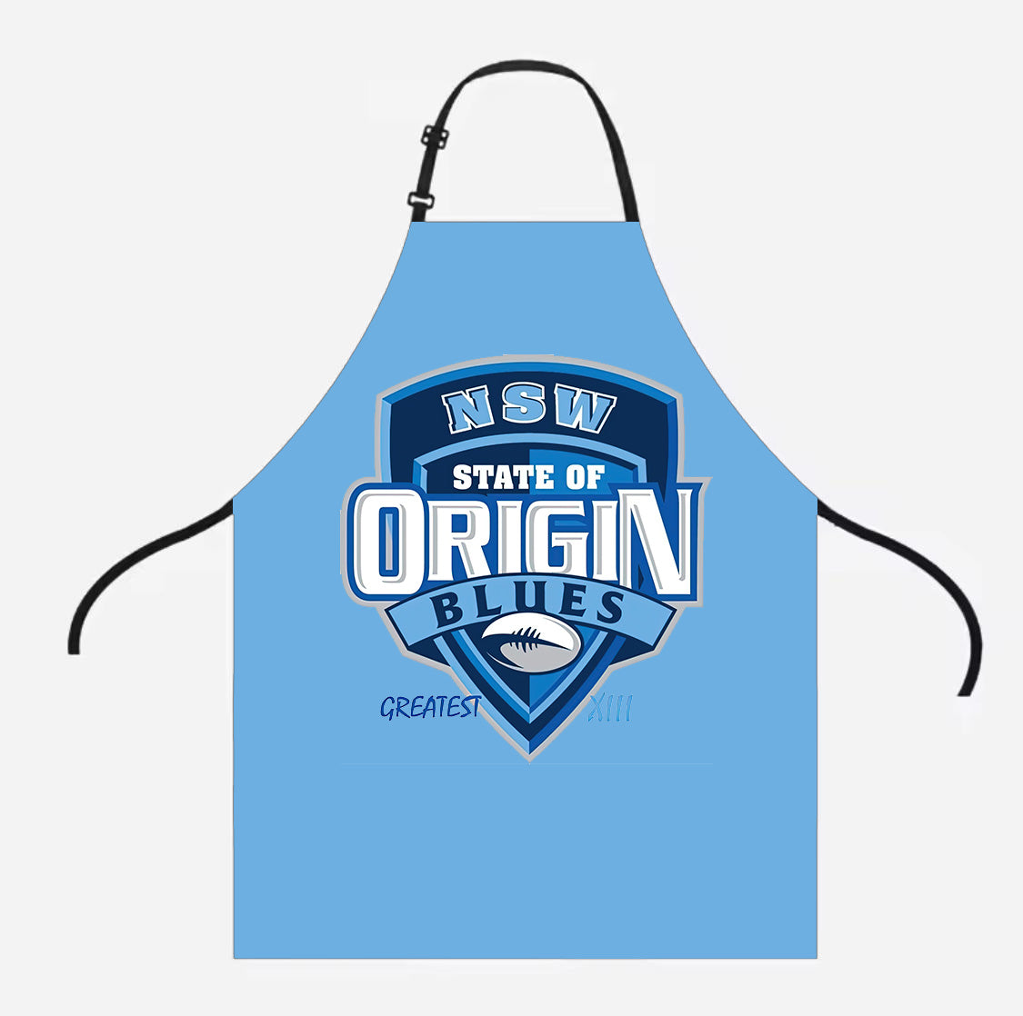 NSW Blues State of Origin Bbq & Kitchen Apron