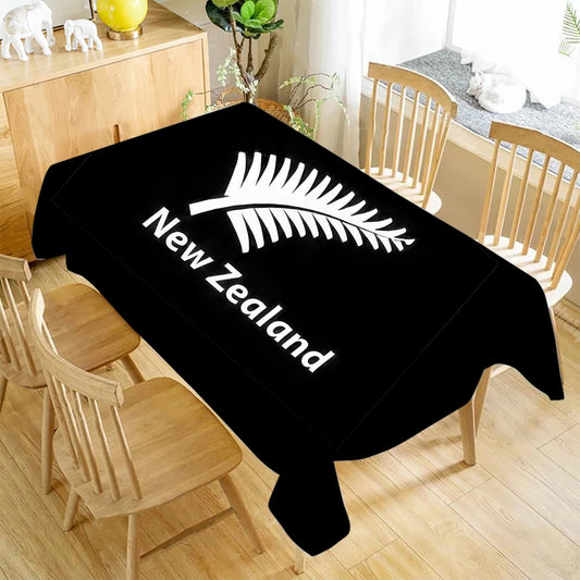 New Zealand Fern Rectangle Table Cloth