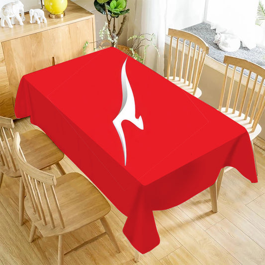 New Qantas Roo Rectangle Table Cloth