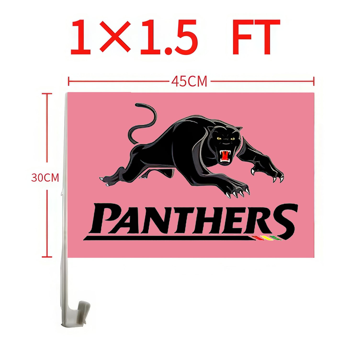 Penrith Panthers Car Flag/s