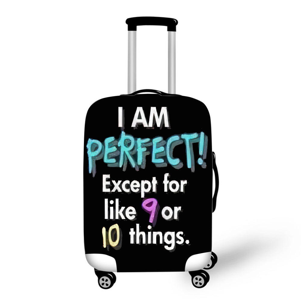 I am Perfect Luggage / Suitcase Covers