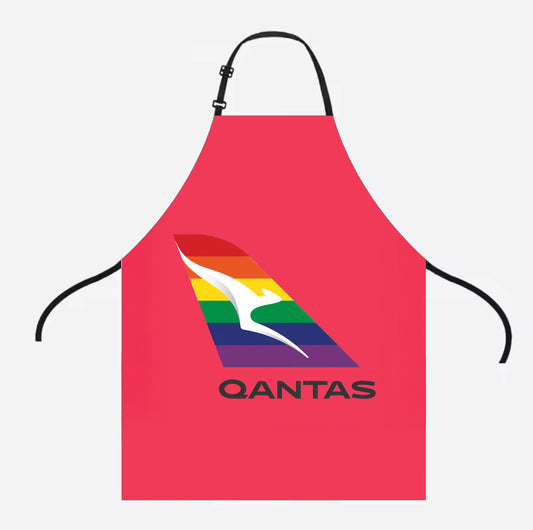 Qantas Airlines LGBTQ Bbq & Kitchen Apron