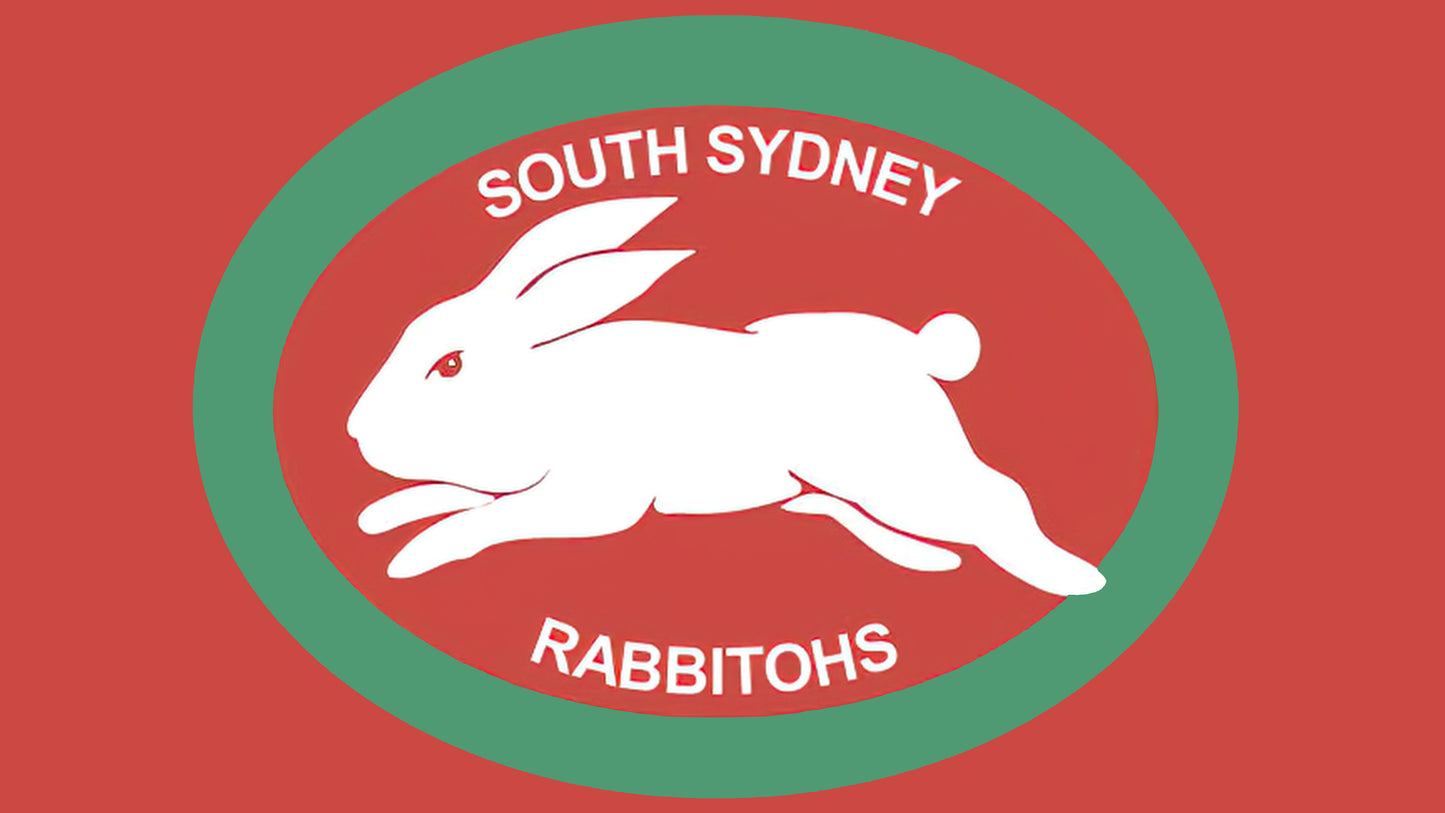 NRL South Sydney Rabbitohs Team Colours Rugby League Flag