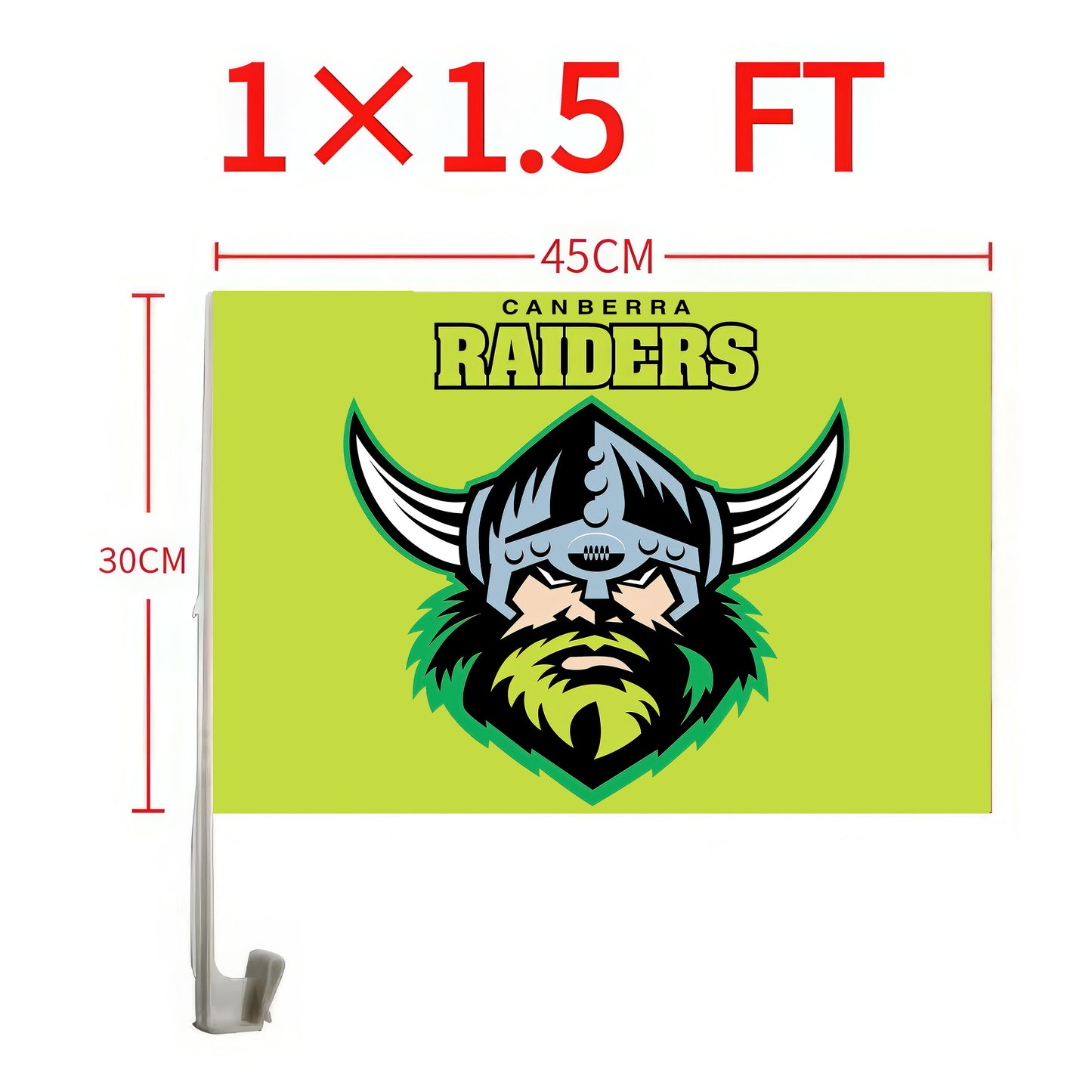 Canberra Raiders Car Flag/s