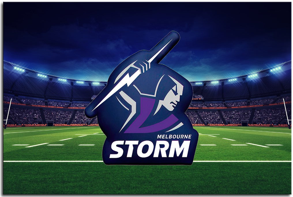 NRL Melbourne Storm Rugby League Flag