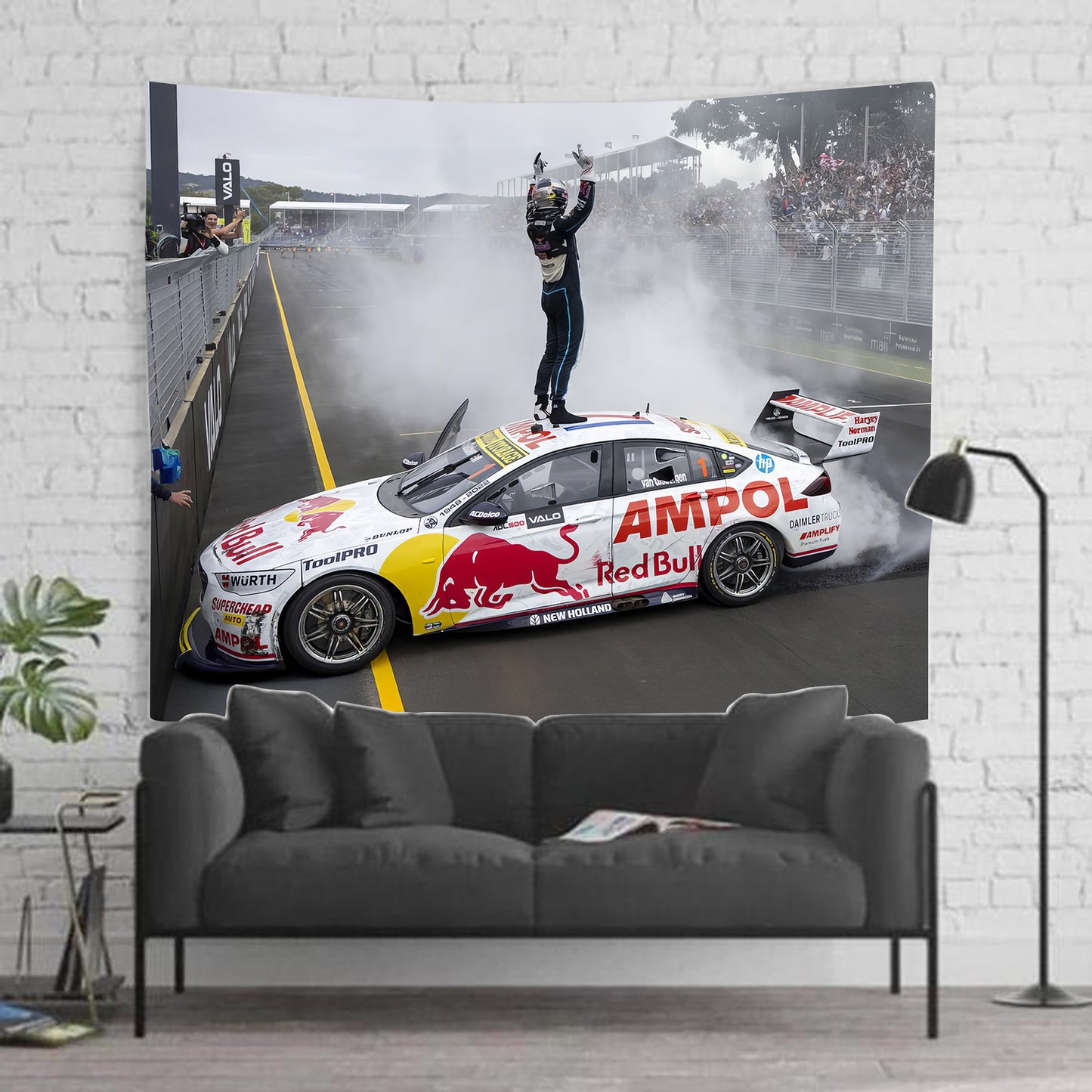 SVG Holden Champion Supercar Racing Tapestry
