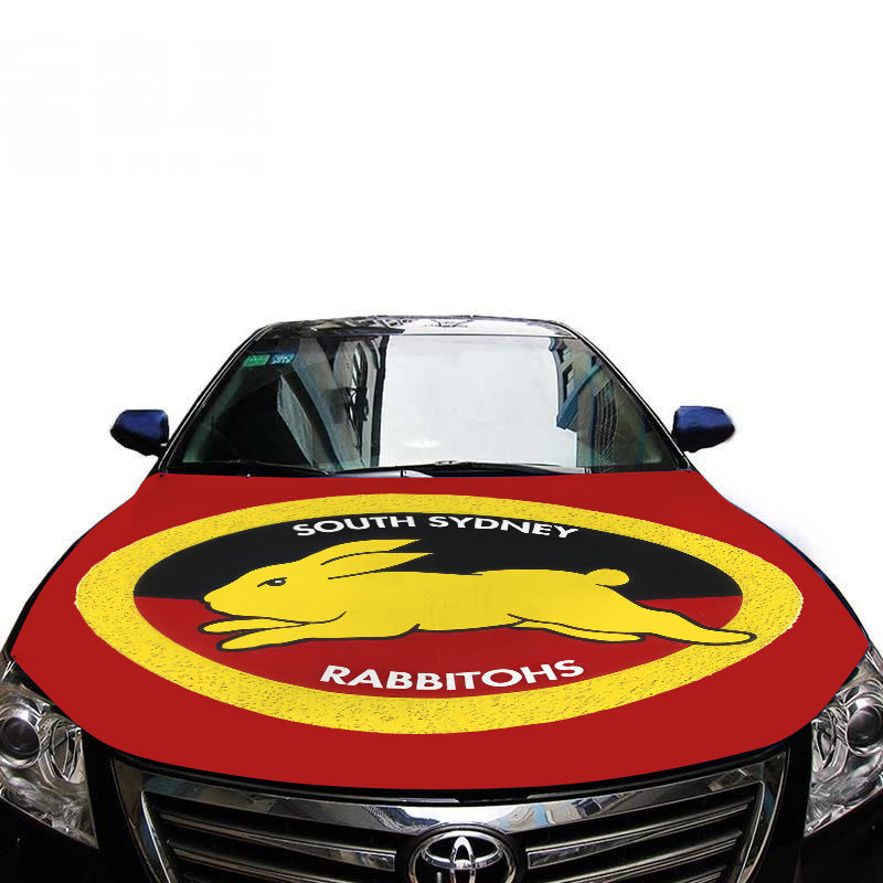South Sydney Rabbitohs Aboriginal Rugby League Bonnet Logo For Cars & 4Wd`s