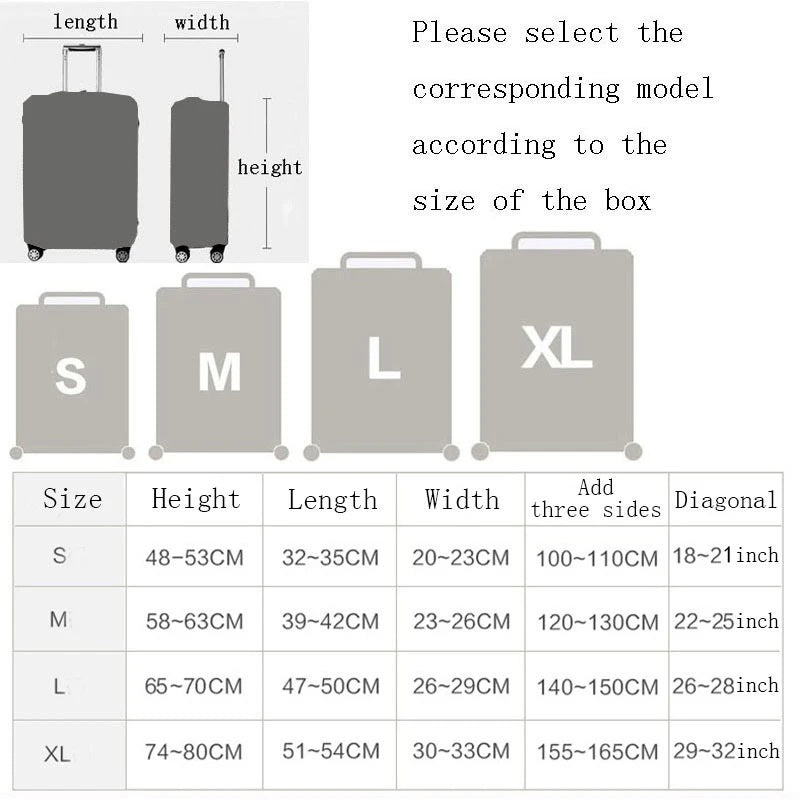 Funny Face Luggage / Suitcase Covers