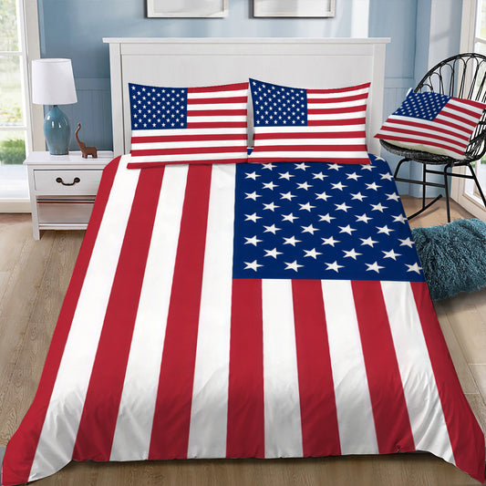 United States Flag Doona / Duvet Cover and 2 Pillow Slips