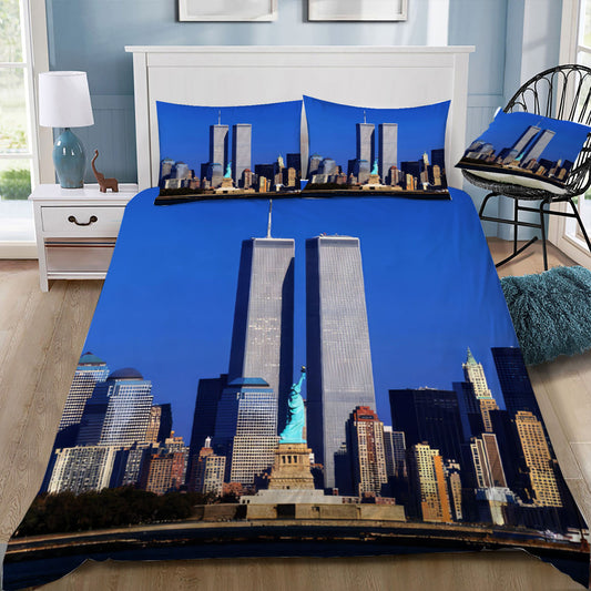 World Trade Center New York Doona / Duvet Cover and 2 Pillow Slips