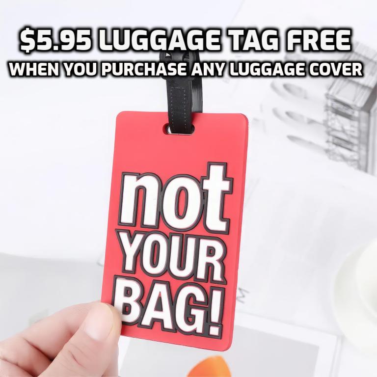 747 Head on Luggage / Suitcase Covers