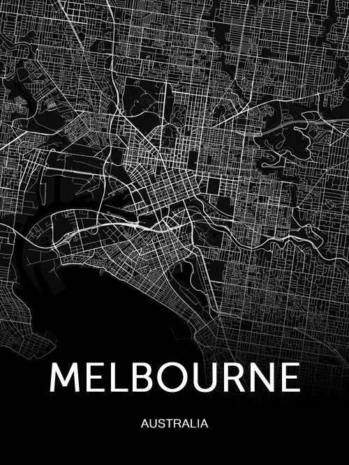 Melbourne City Map