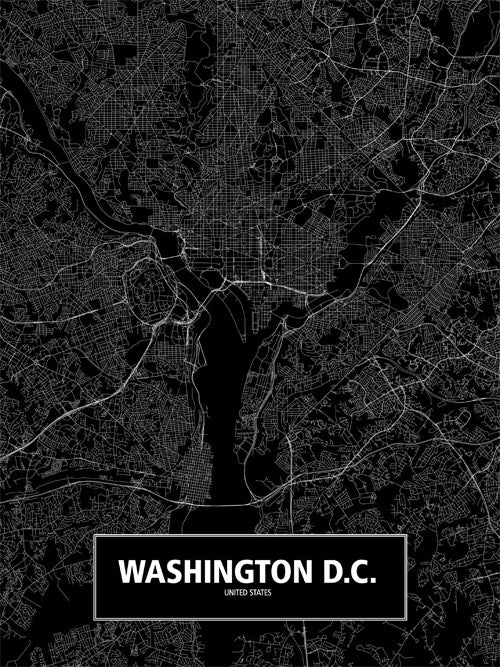 Washington DC City Map