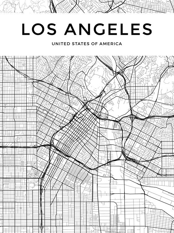 Los Angeles City Map