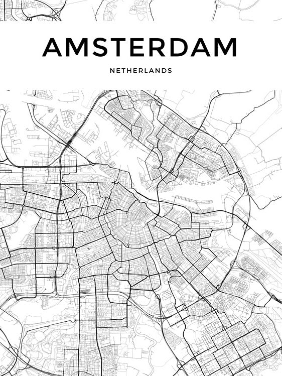 Amsterdam City Map