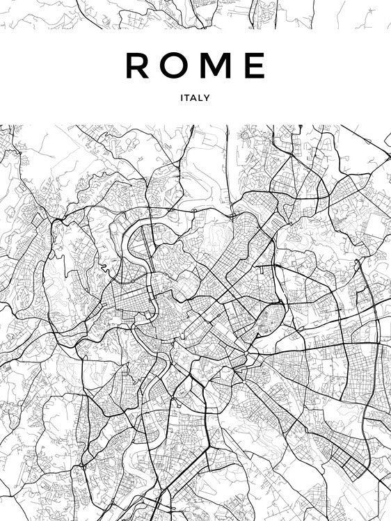 Rome City Map