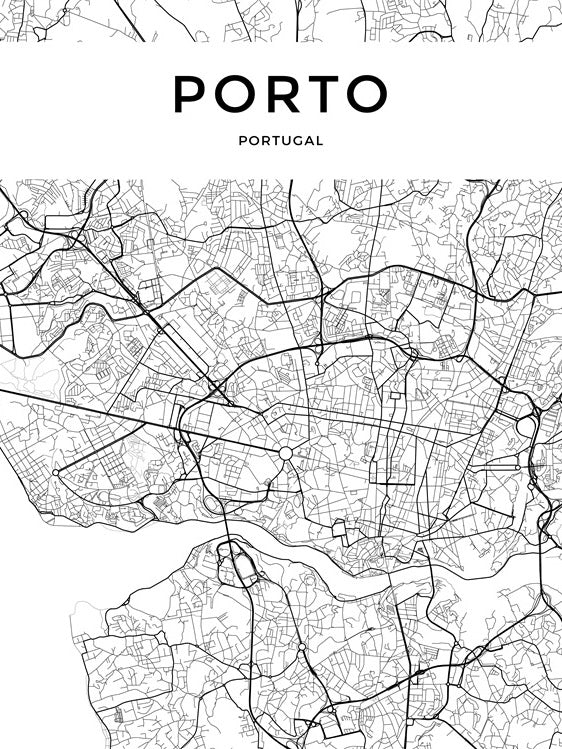 Porto City Map