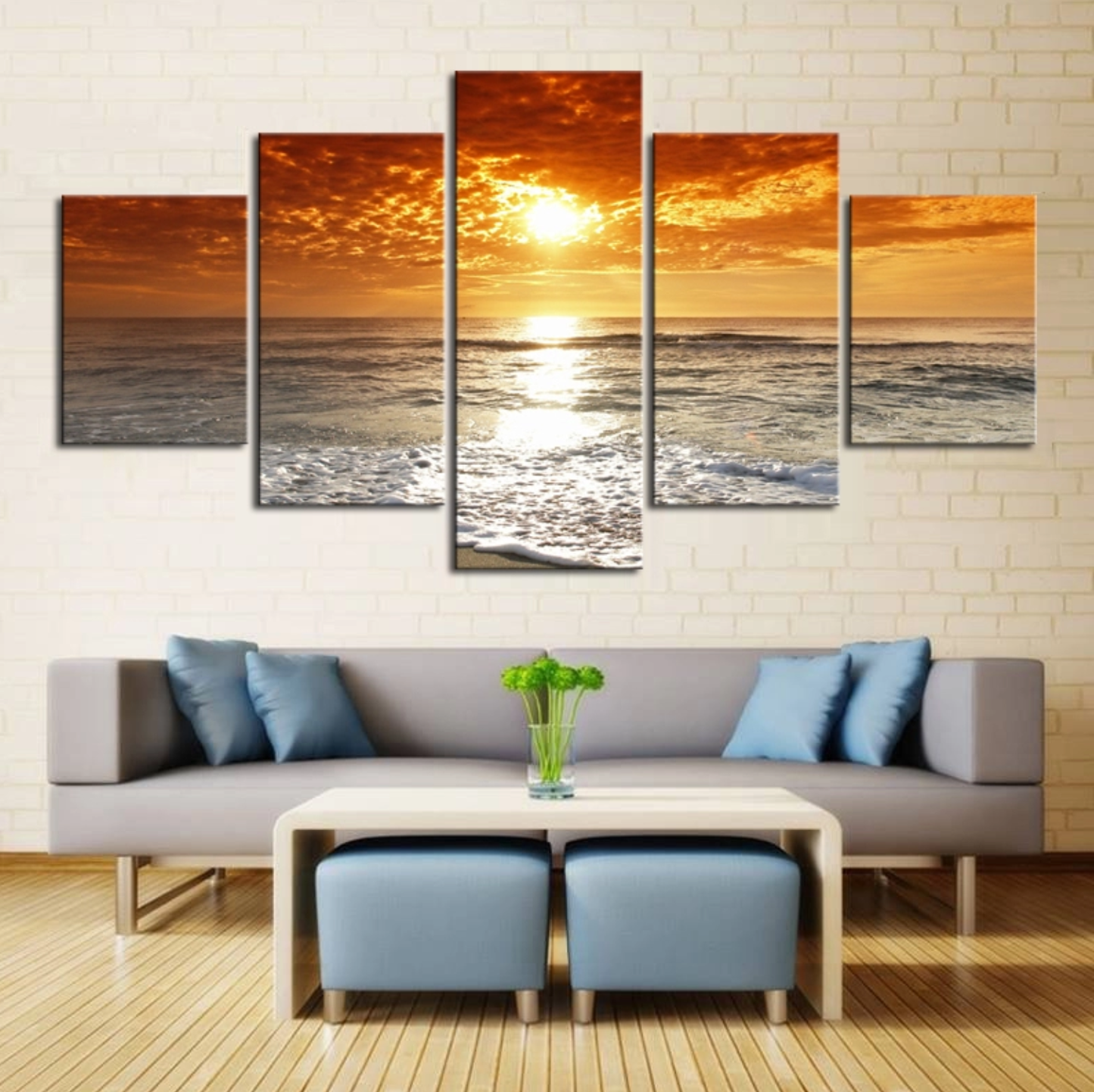 Beach Beautiful Sunset