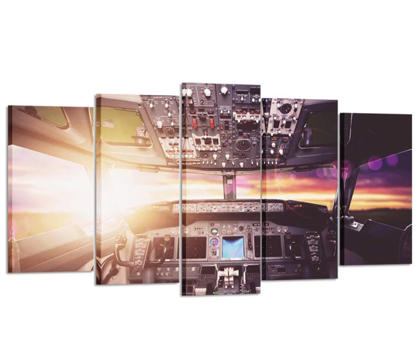 Cockpit view of a Sunrise