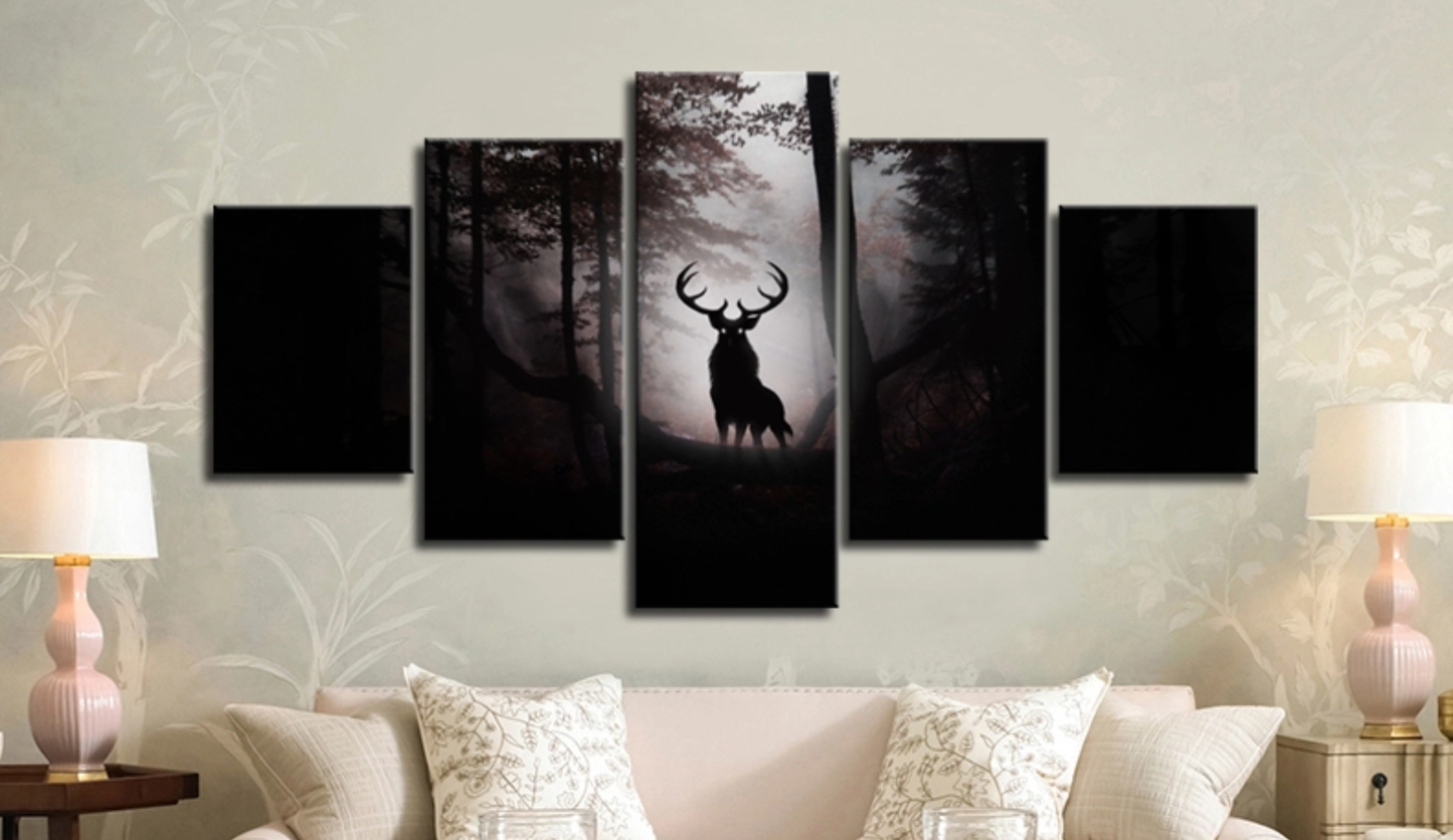 Deer in the Woods