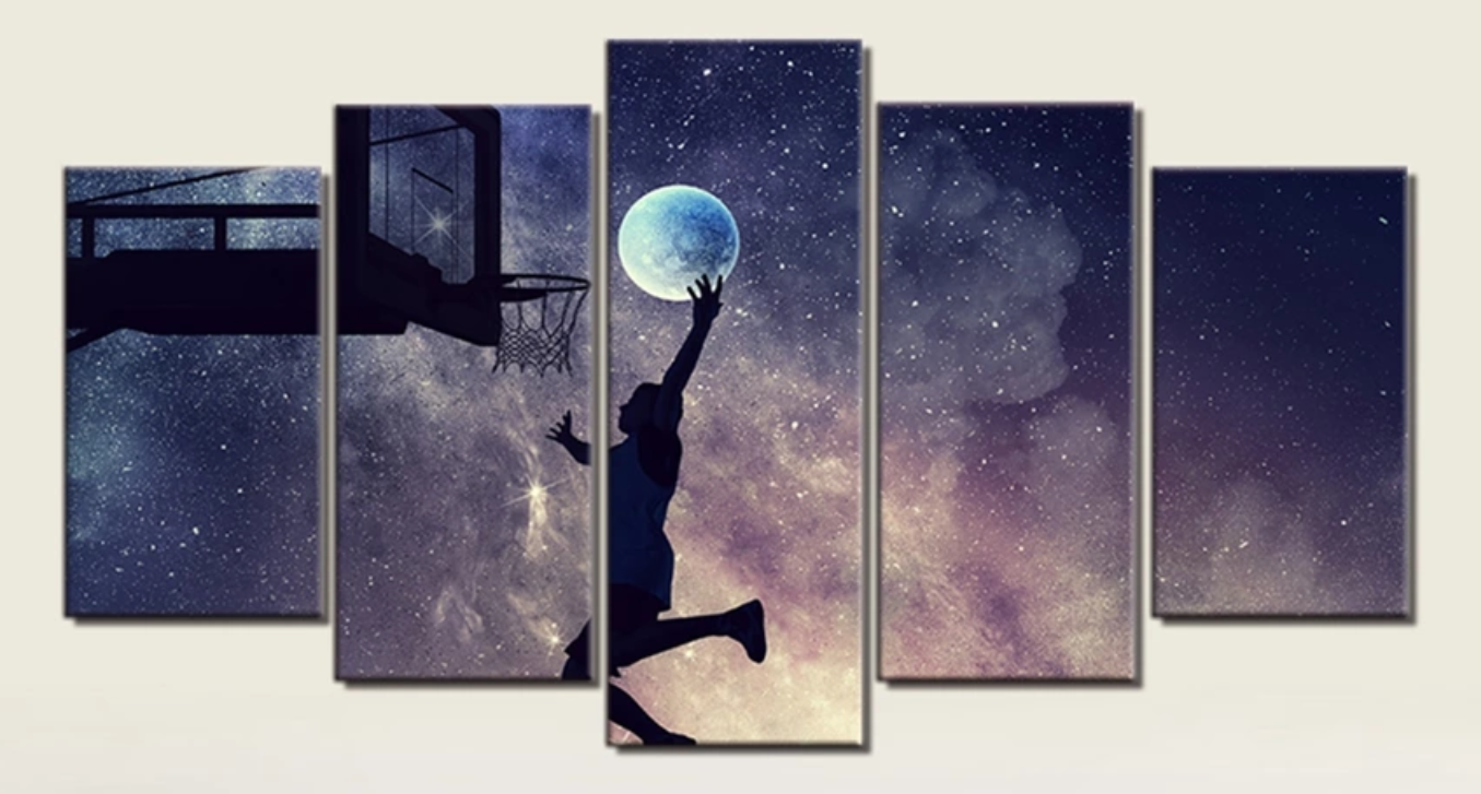 Dunking the Moon
