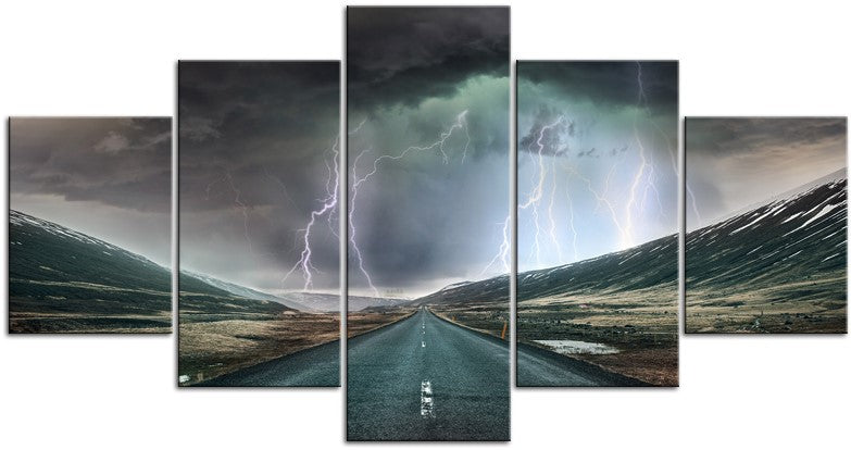 Lightning Storm In Valley 1JP022