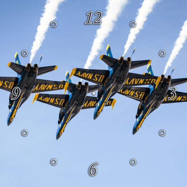 Blue Angel F-18`s Show 1JP057