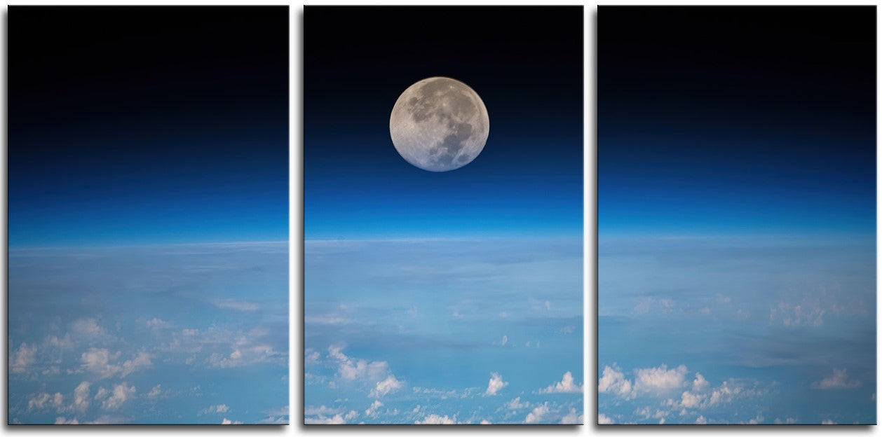 Moon Rising over Earth 1JPD135
