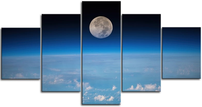 Moon Rising over Earth 1JPD135