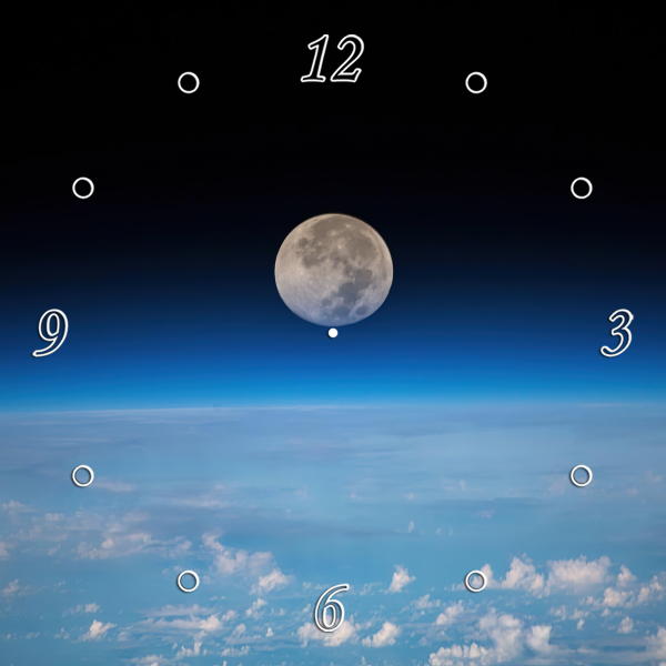 Moon Rising over Earth 1JPD135