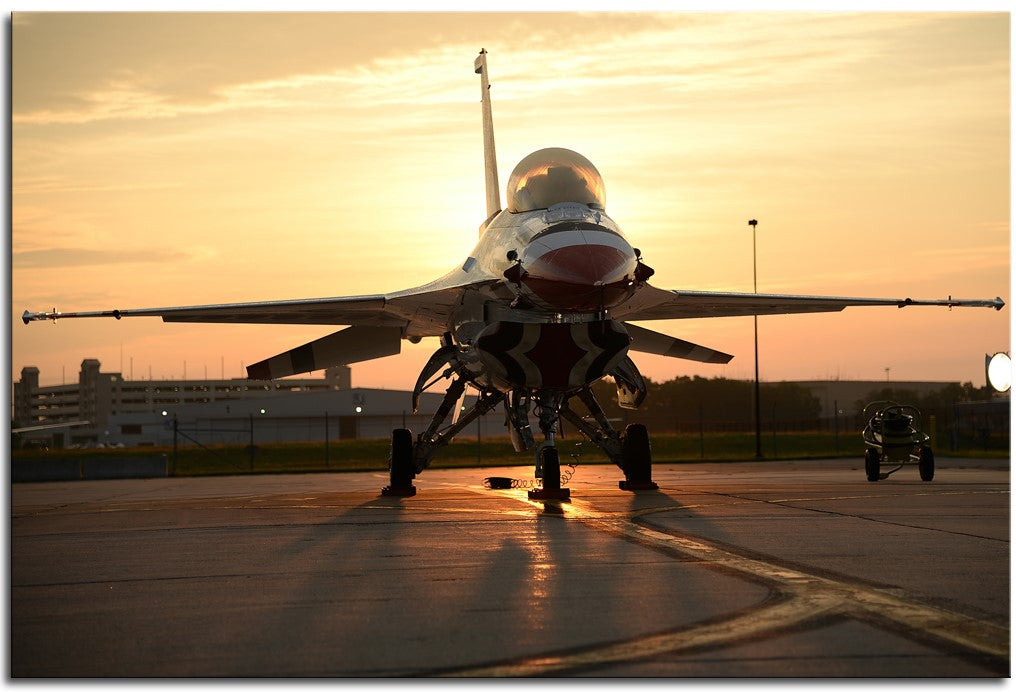 F-16 Thunderbird at Sunrise 1JPD143