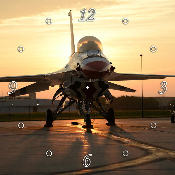 F-16 Thunderbird at Sunrise 1JPD143