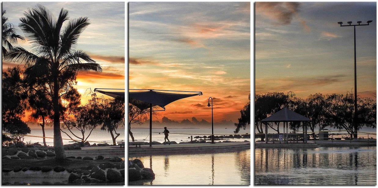 Redcliffe Lagoon at Sunrise 1PCH007