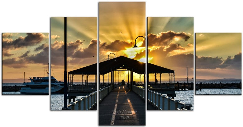 Redcliffe Jetty Stunning Sunrise Qld 1PCH015