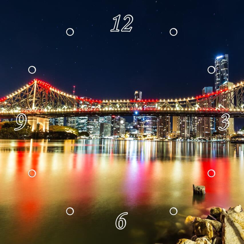 Brisbane`s Story Bridge in Full Festivities 1PGR003