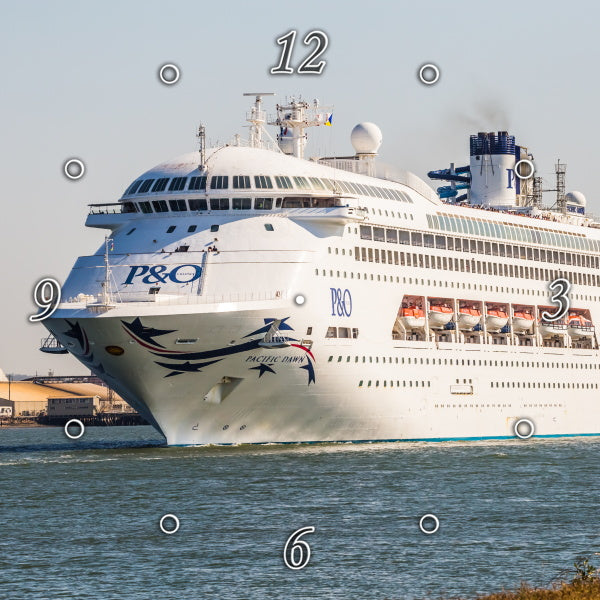 P & O Cruise Ship on the Brisbane River 1PGR007