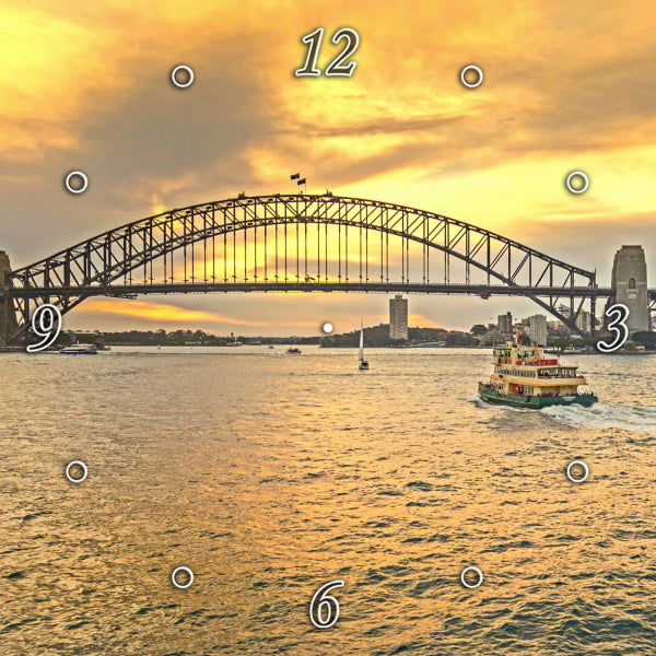 Insane Colours Of Sunset over The Harbour Bridge Sydney 1PHM059