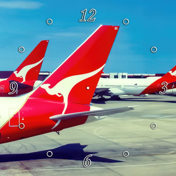 Qantas 747`s In Sydney 1PMW016