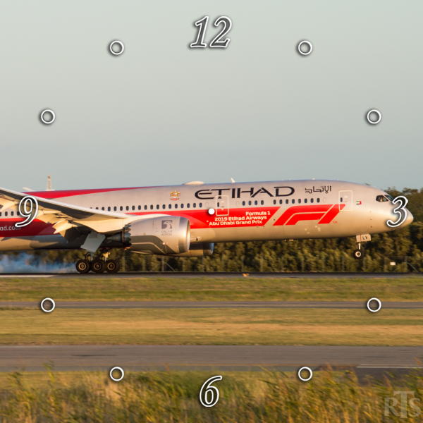 Etihad Airlines 787-9 `Formula 1 Livery 1PTJ016