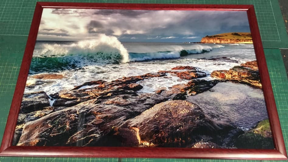 Qantas VH-OEJ Farewell Salute to HARS Museum 2, Framed Pictures in Lustre, Gloss & Metallic Finish