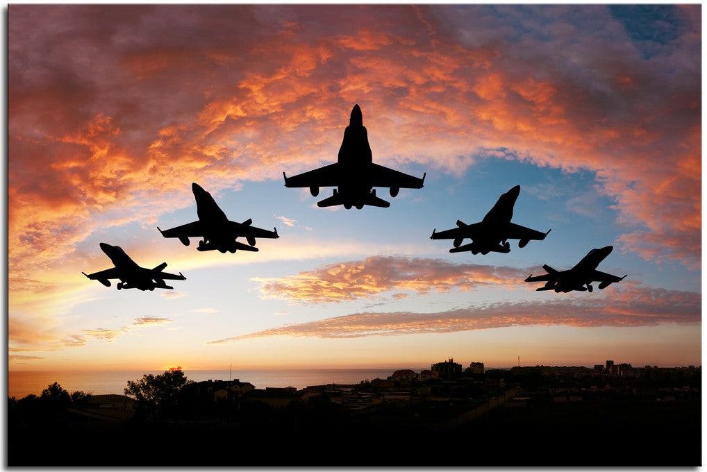 Fighter Jet Formation 1JP196