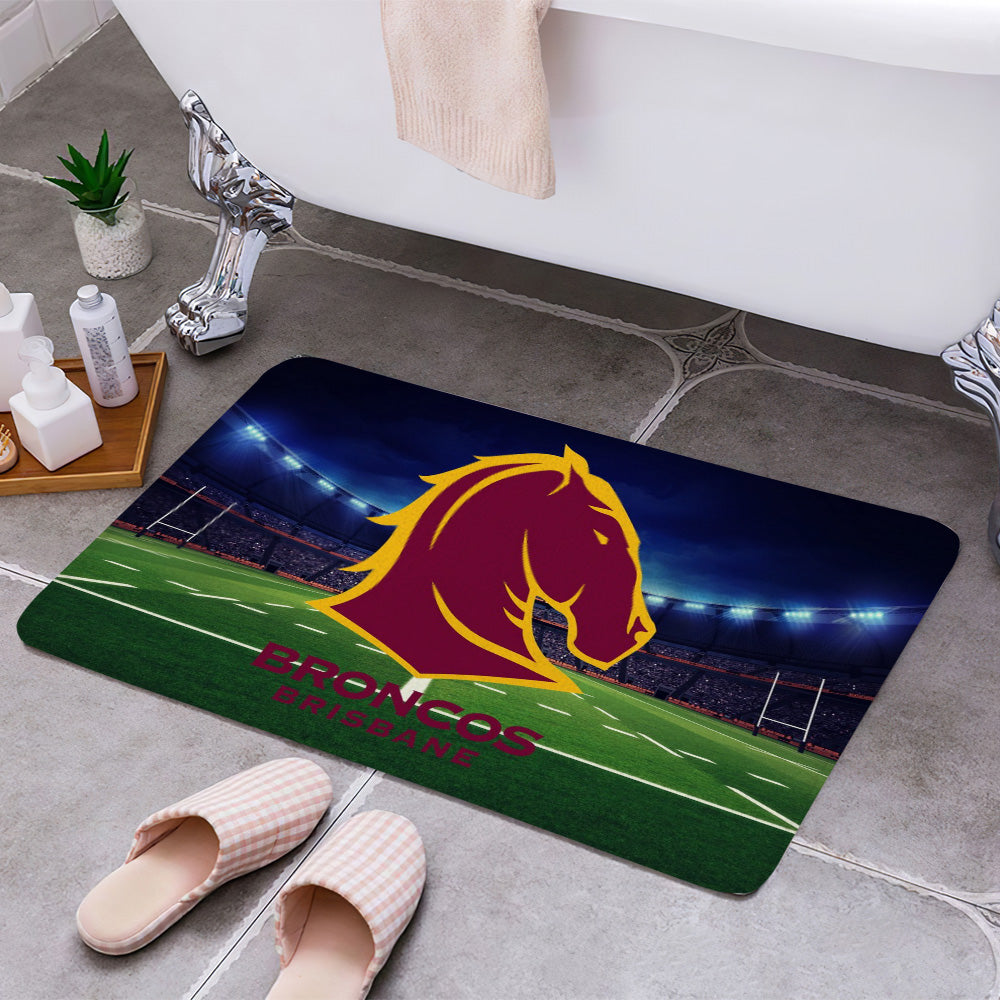 Brisbane Broncos NRL Shower / Bath Mat